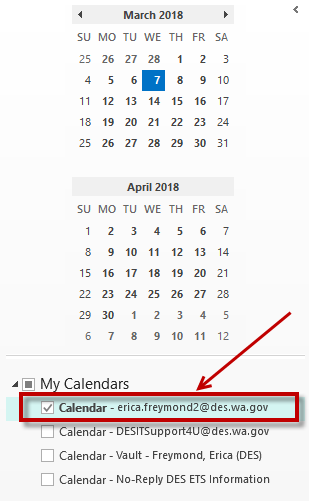 How Do I Share My Outlook Calendar – Washington State DES